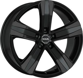 MAK STONE 5 gloss black 7.5Jx18 5x120 ET50