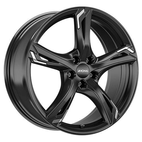 RONAL RONAL R62 CHROME jetblack 7.5Jx18 5x120 ET52