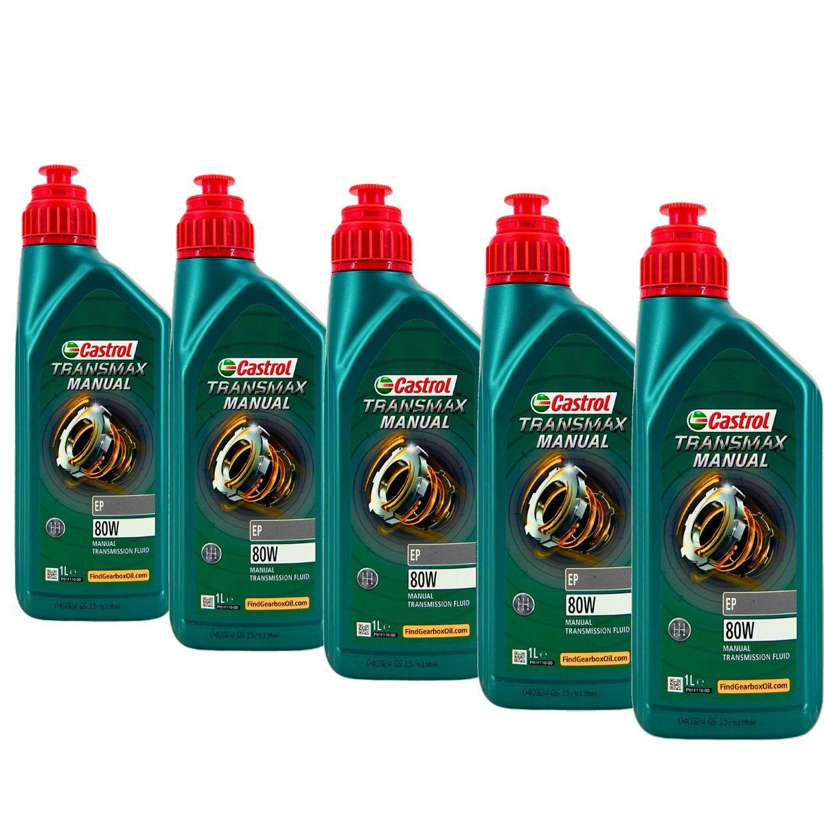 Castrol Transmax Manual EP 80W 5x1 Liter
