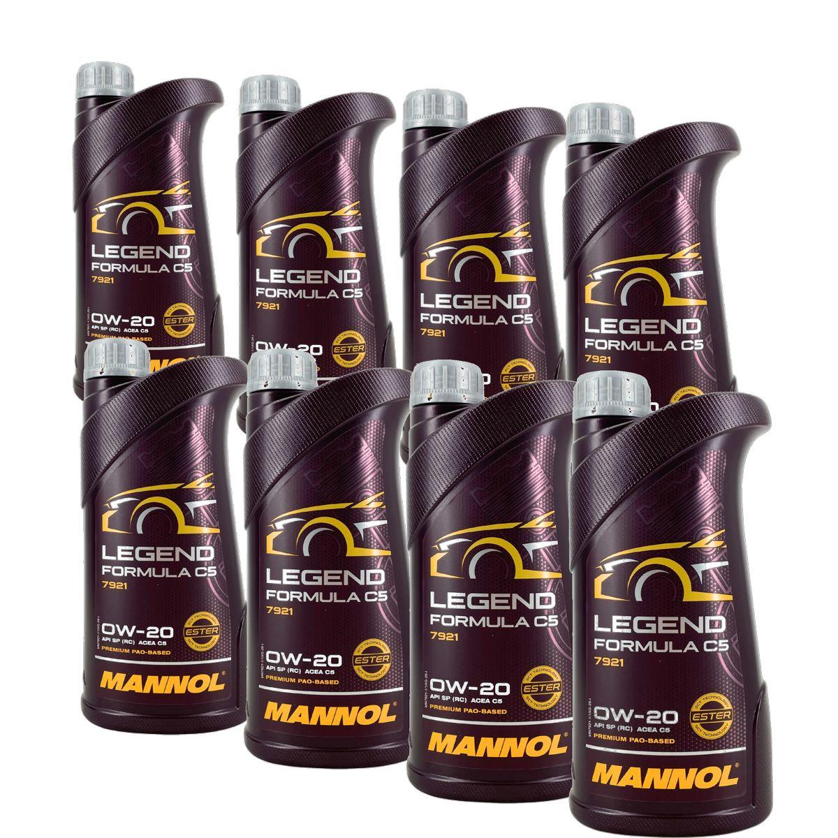 Mannol Legend Formula C5 0W-20 8x1 Liter