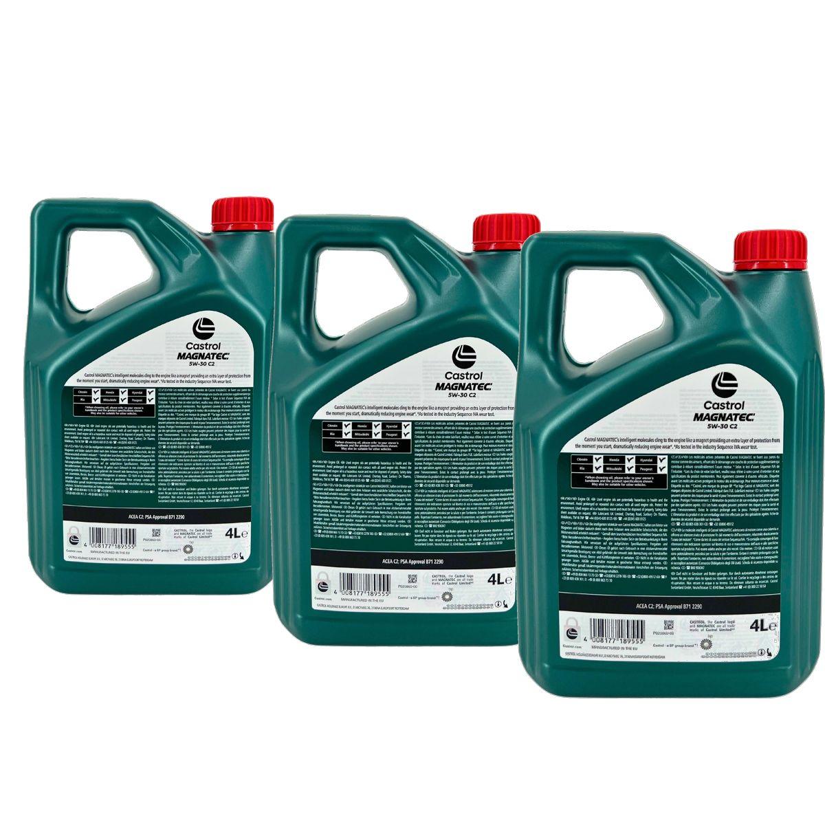 Castrol Magnatec 5W-30 C2 3x4 Liter