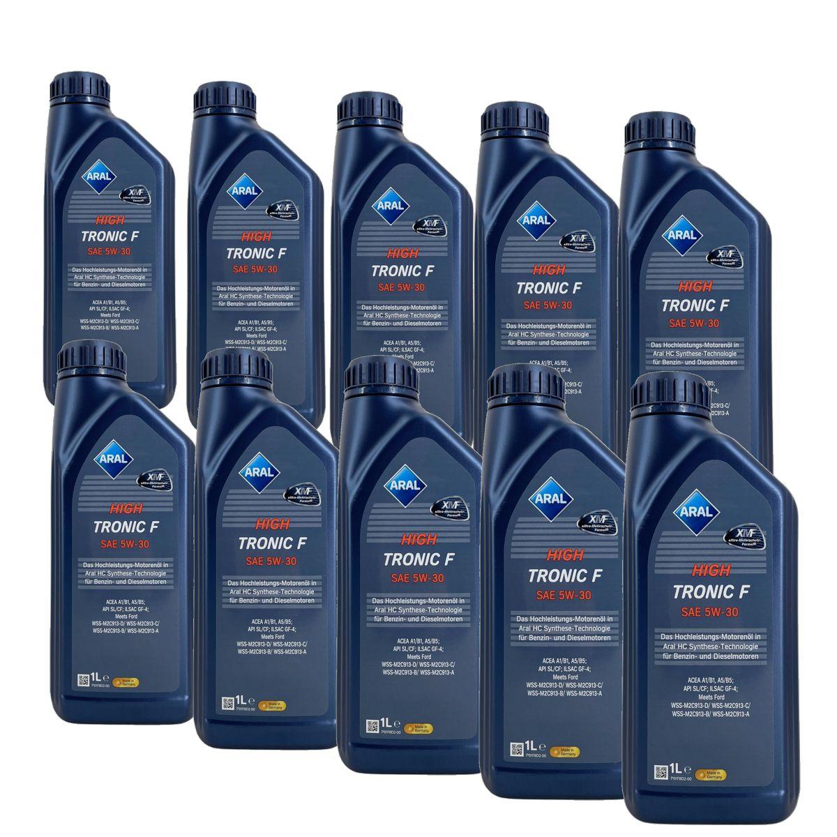 Aral HighTronic F 5W-30 10x1 Liter