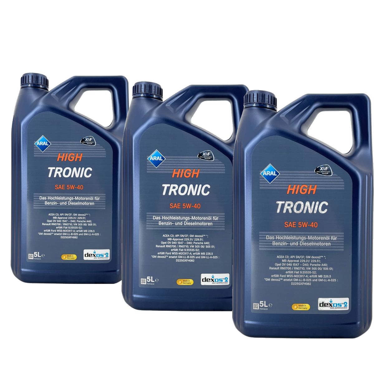 Aral HighTronic 5W-40 3x5 Liter