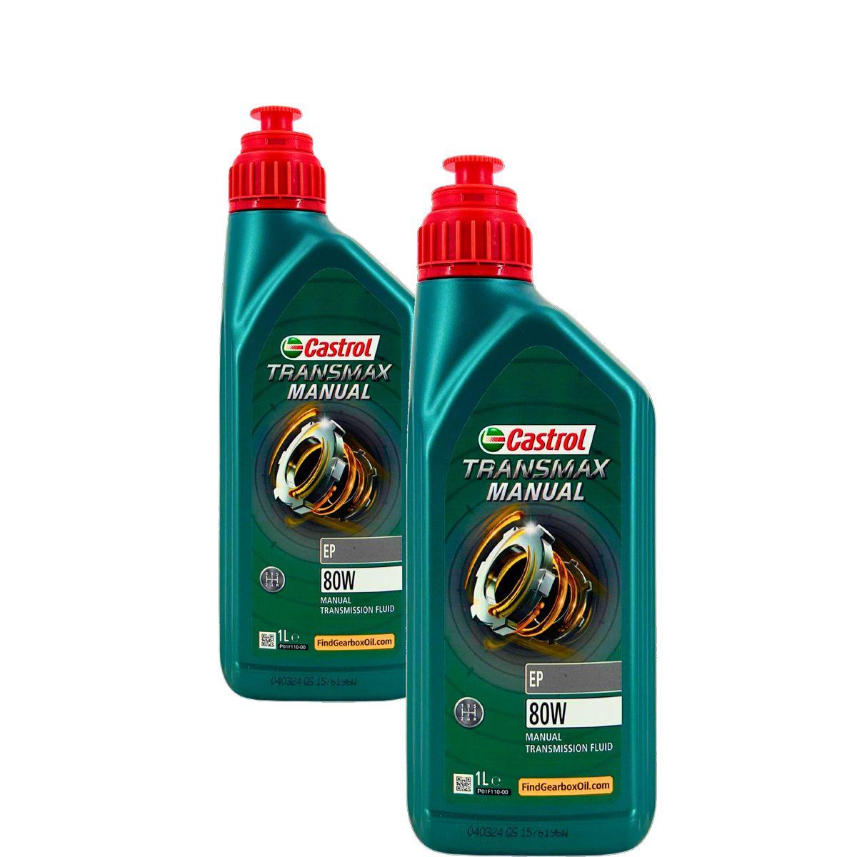 Castrol Transmax Manual EP 80W 2x1 Liter