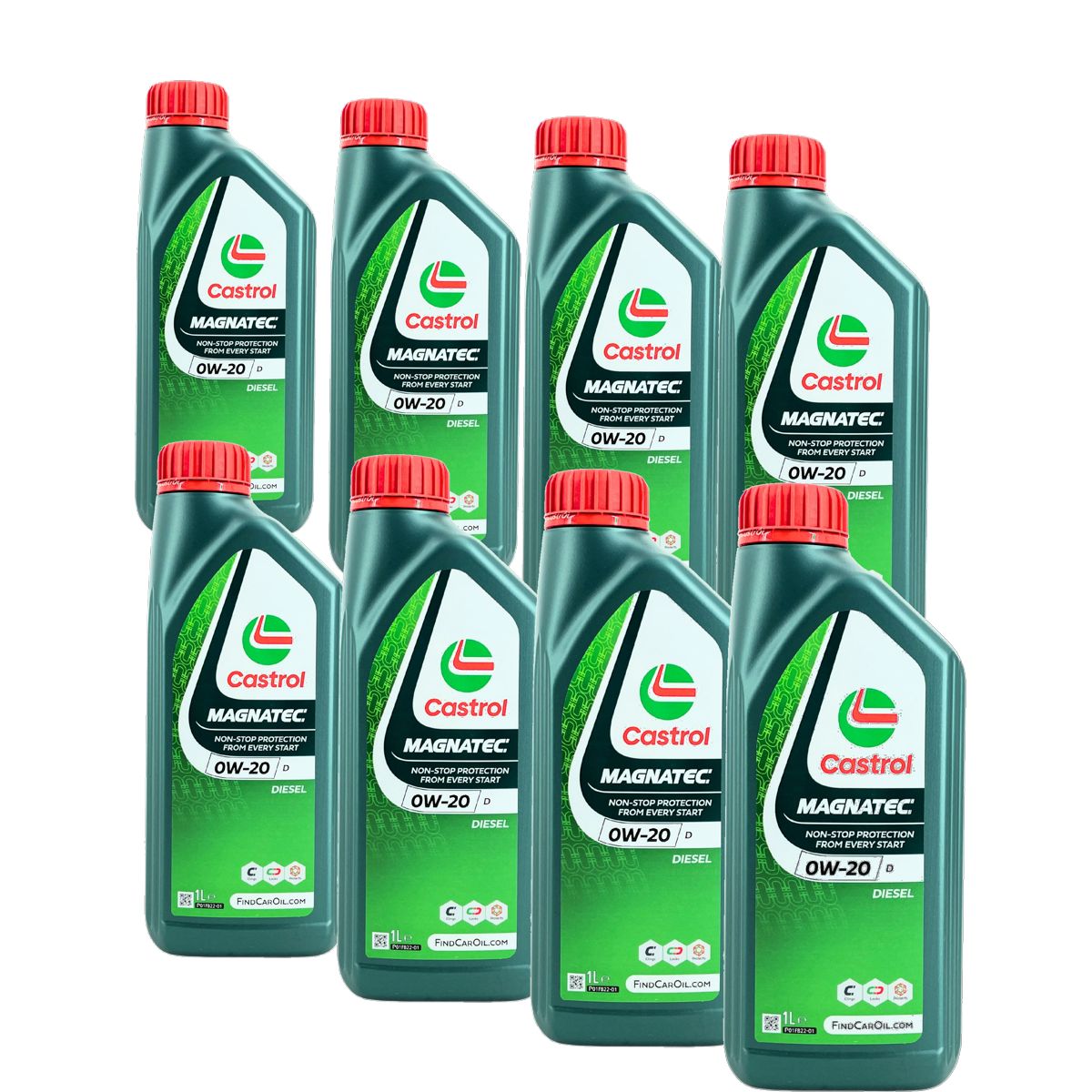 Castrol Magnatec Diesel 0W-20 8x1 Liter