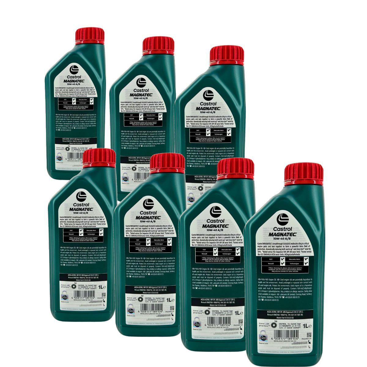 Castrol Magnatec 10W-40 A/B 7x1 Liter