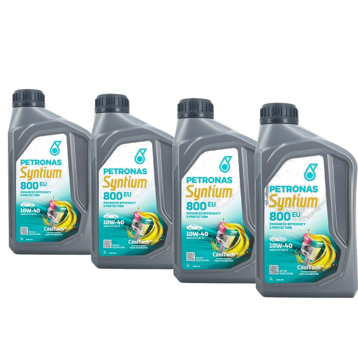 Petronas Syntium 800 EU 10W-40 SN 4x1 Liter