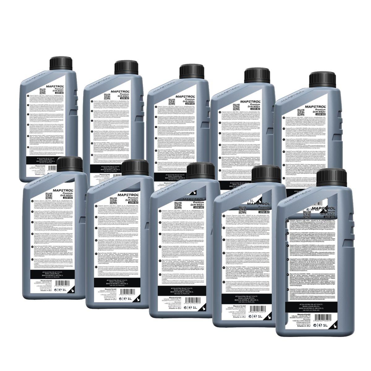 Mapetrol Premium Drift WS2+ 10W-60 10x1 Liter