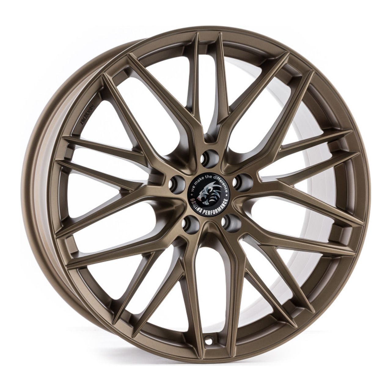 DAMINA PERFORMANCE DM08 matt bronze painted 8.0Jx18 5x112 ET35
