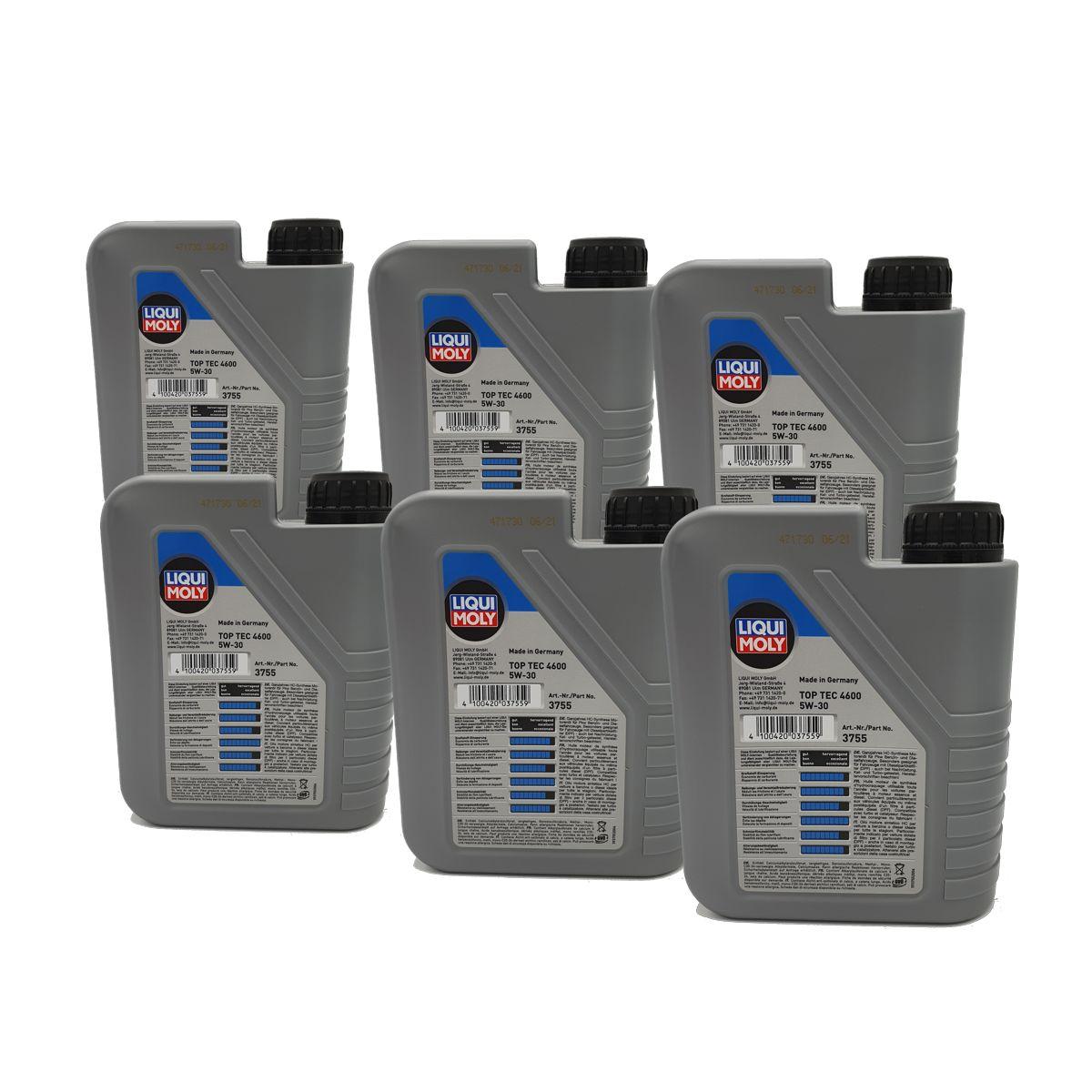 Liqui Moly Top Tec 4600 5W-30 6x1 Liter