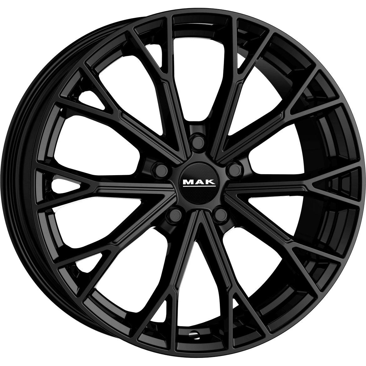 MAK ASPHALT gloss black 8.0Jx19 5x114.3 ET40