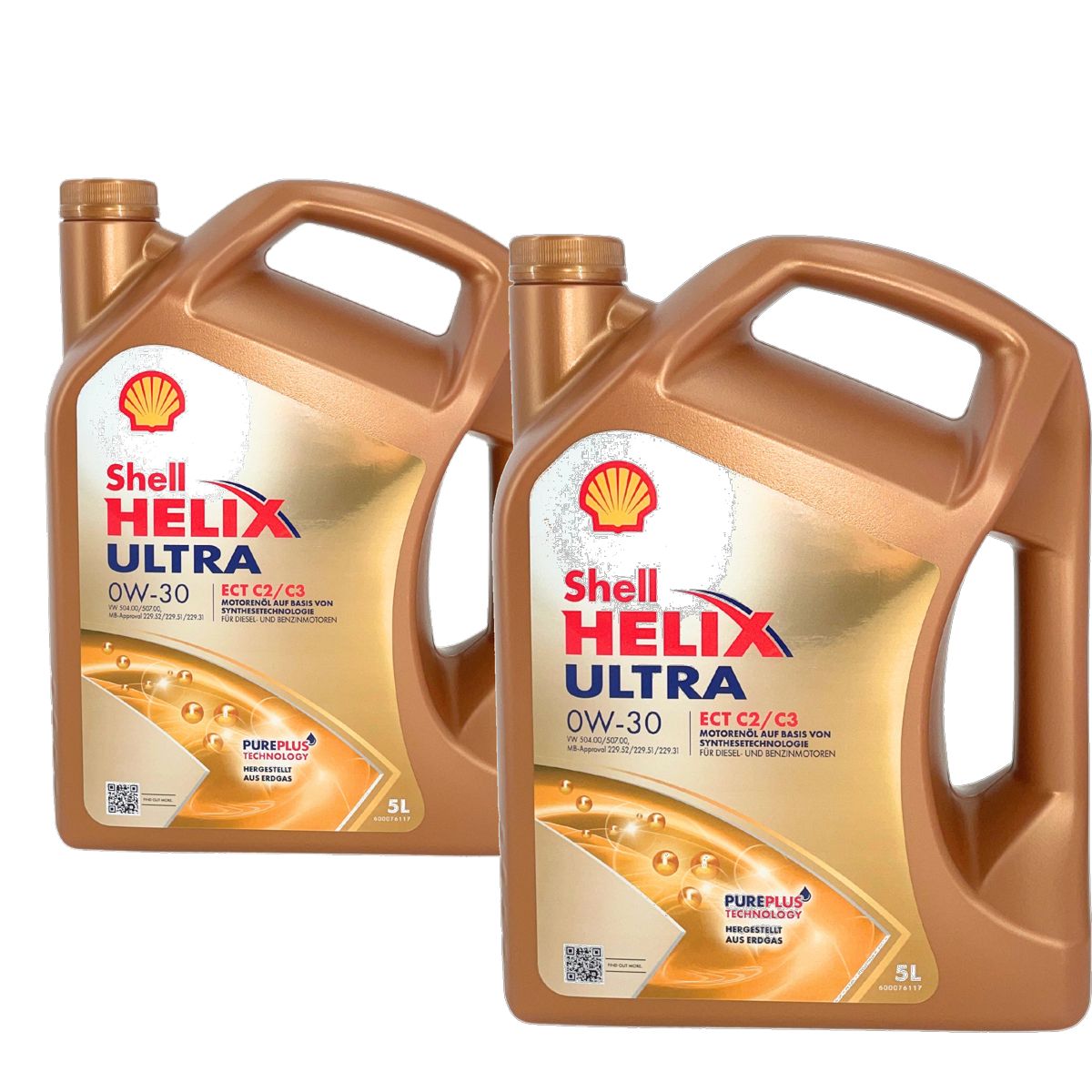 Shell Helix Ultra ECT C2 C3 0W-30 2x5 Liter