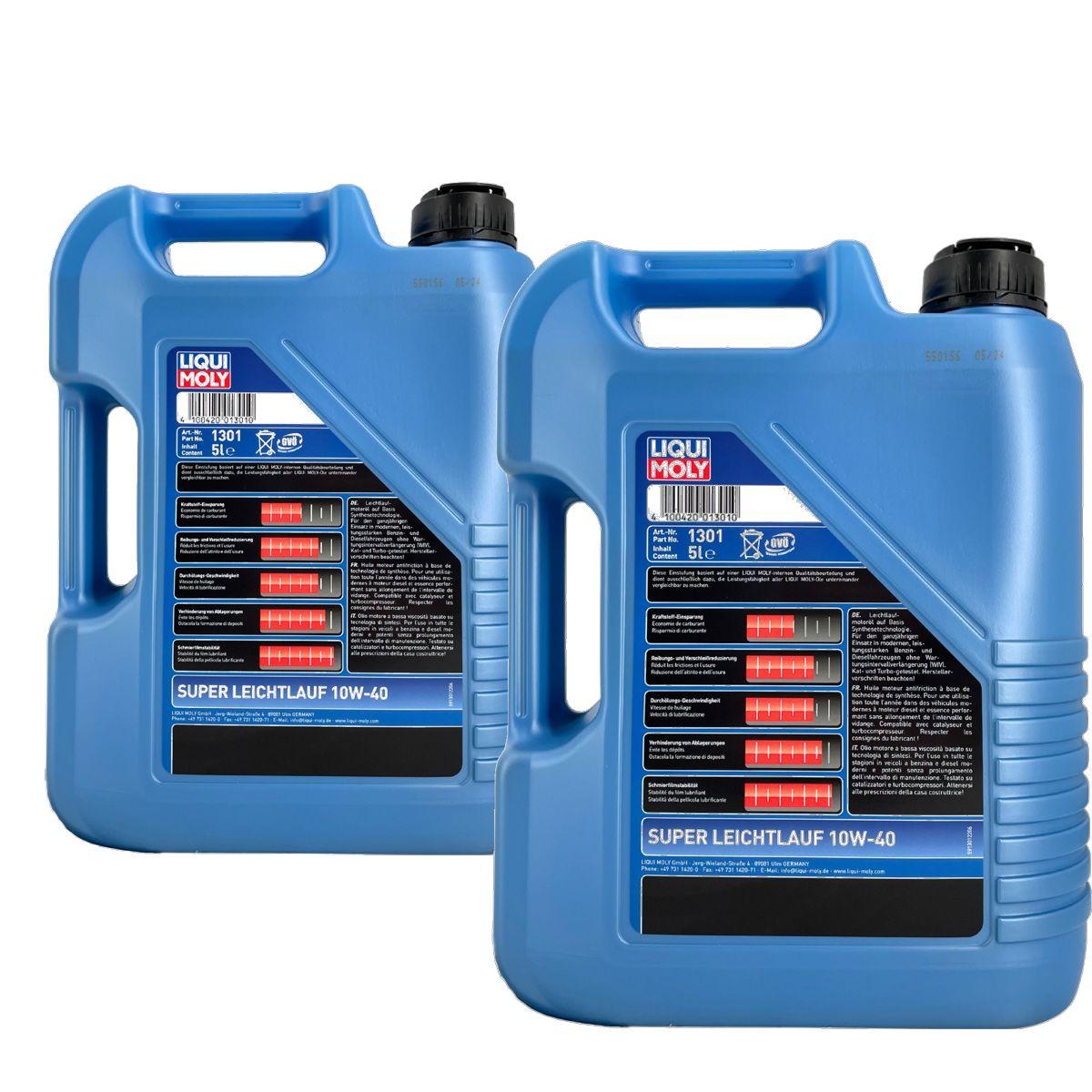 Liqui Moly Super Leichtlauf 10W-40 2x5 Liter