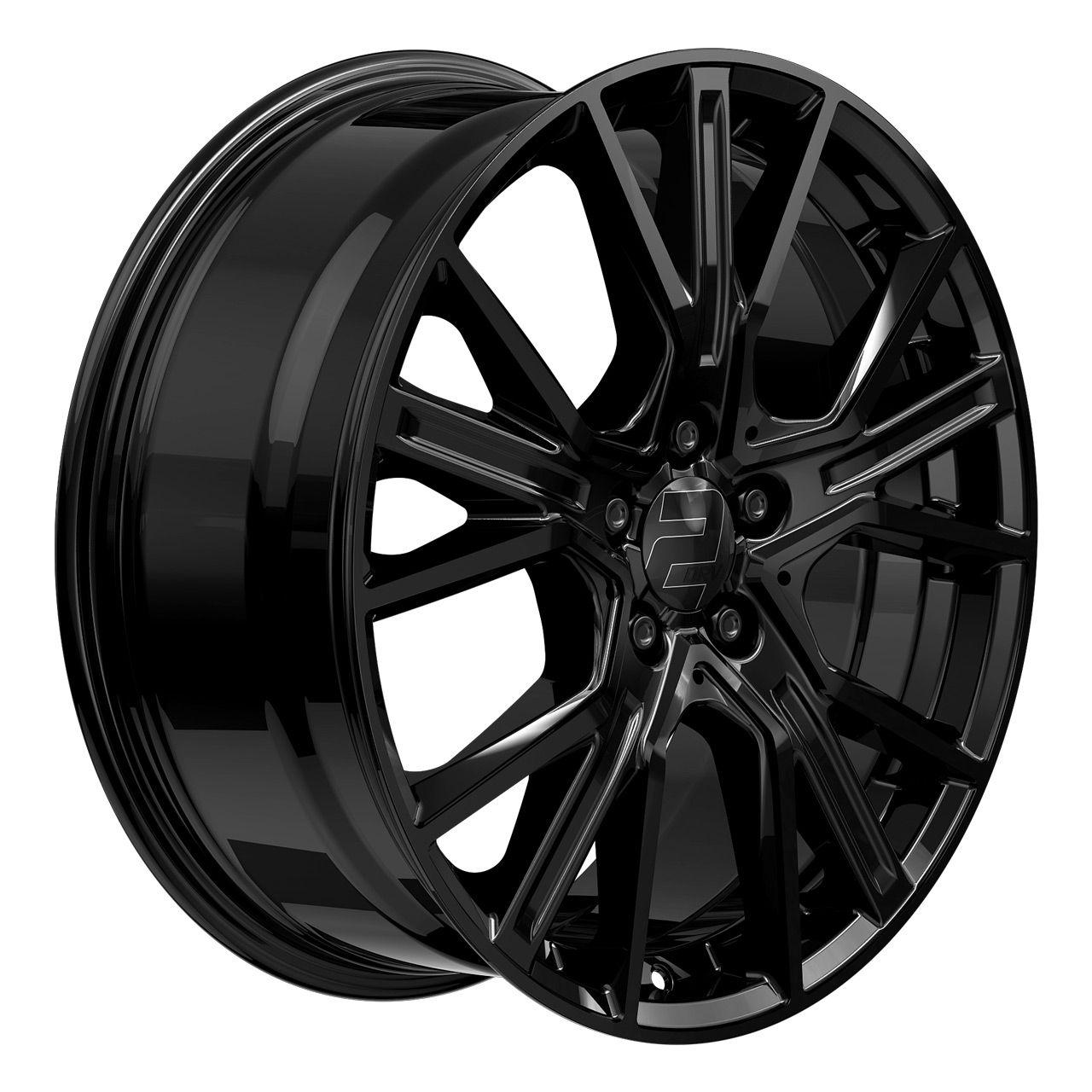 WHEELWORLD-2DRV WH34 black glossy painted 8.0Jx18 5x112 ET42
