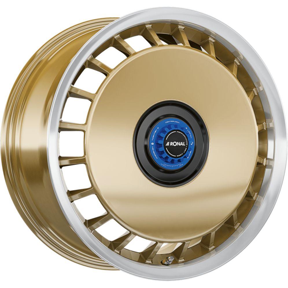 RONAL RONAL R50 REV-M racing gold-hornkopiert 8.0Jx18 5x112 ET45