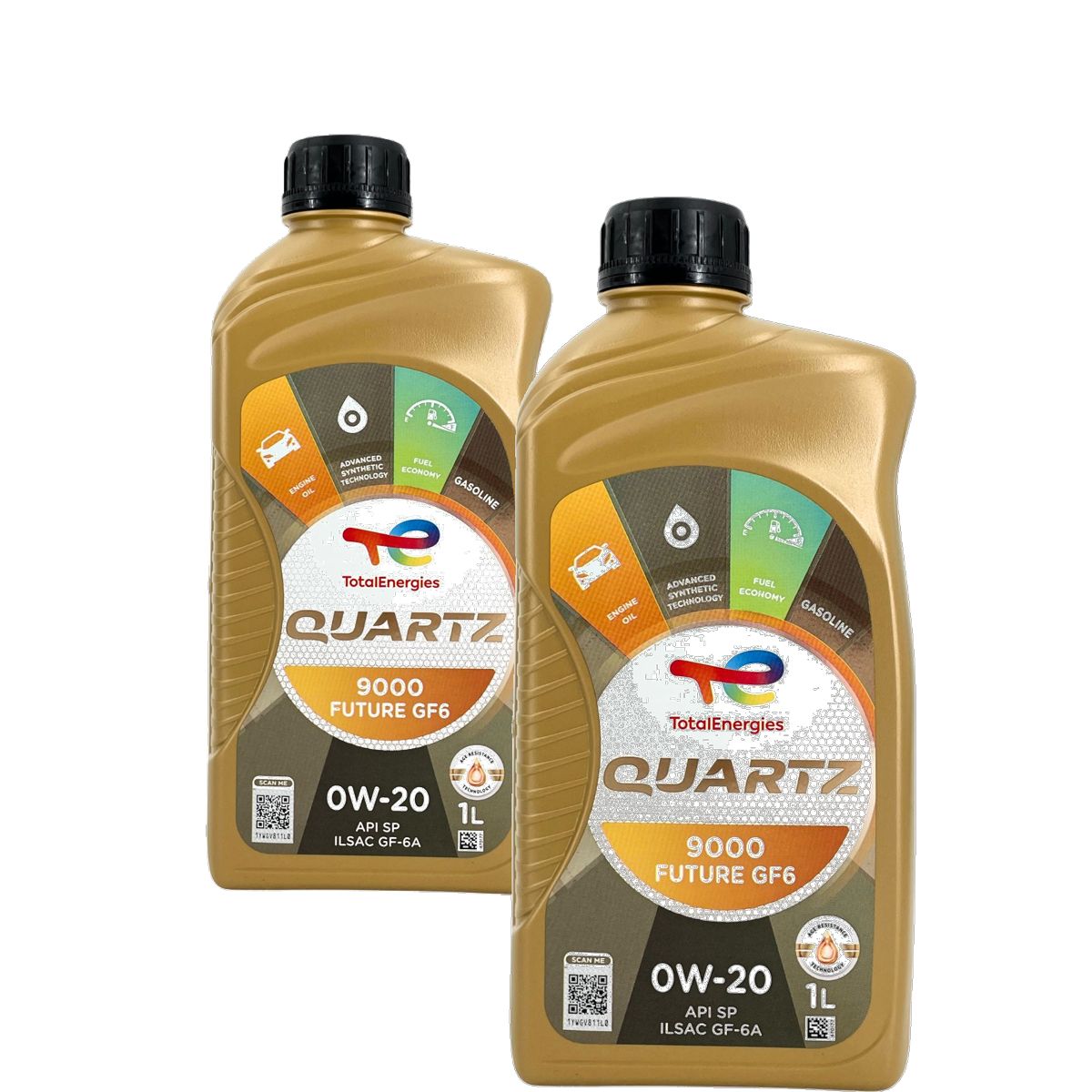 Total Quartz 9000 Future GF6 0W-20 2x1 Liter