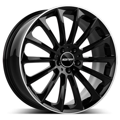 GMP STELLAR black diamond lip 10.0Jx22 5x112 ET30