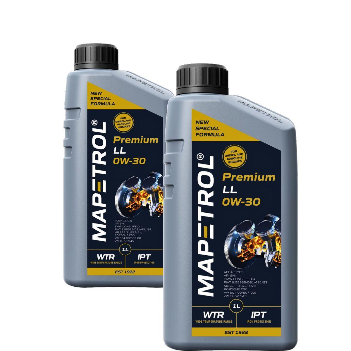 Mapetrol Premium LL 0W-30 2x1 Liter