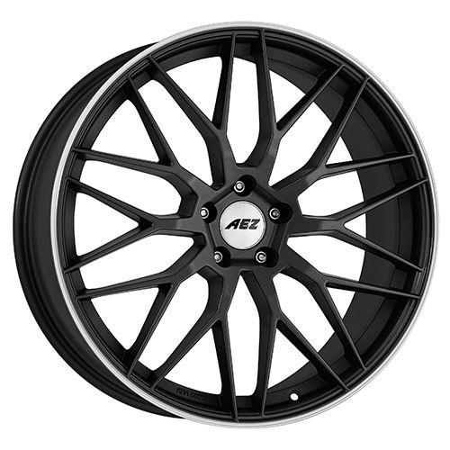 AEZ CREST DARK graphit matt poliert 8.0Jx18 5x112 ET52