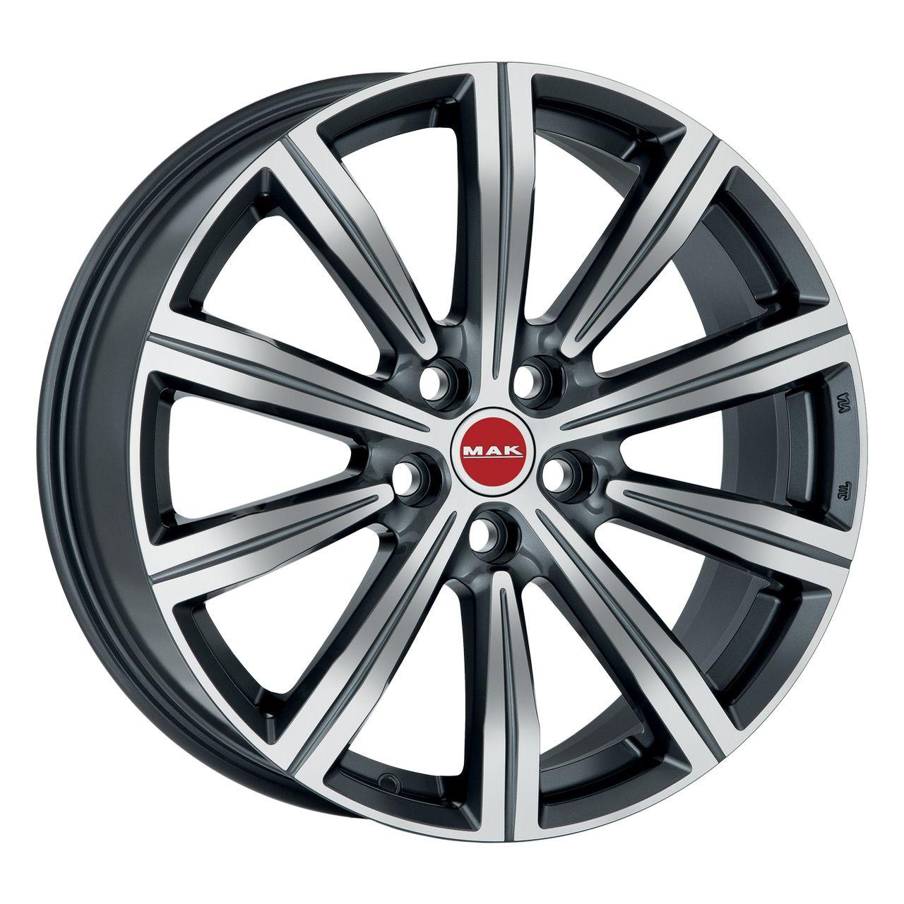 MAK BIRMINGHAM UNIVERSAL silber 9.5Jx22 5x112 ET31