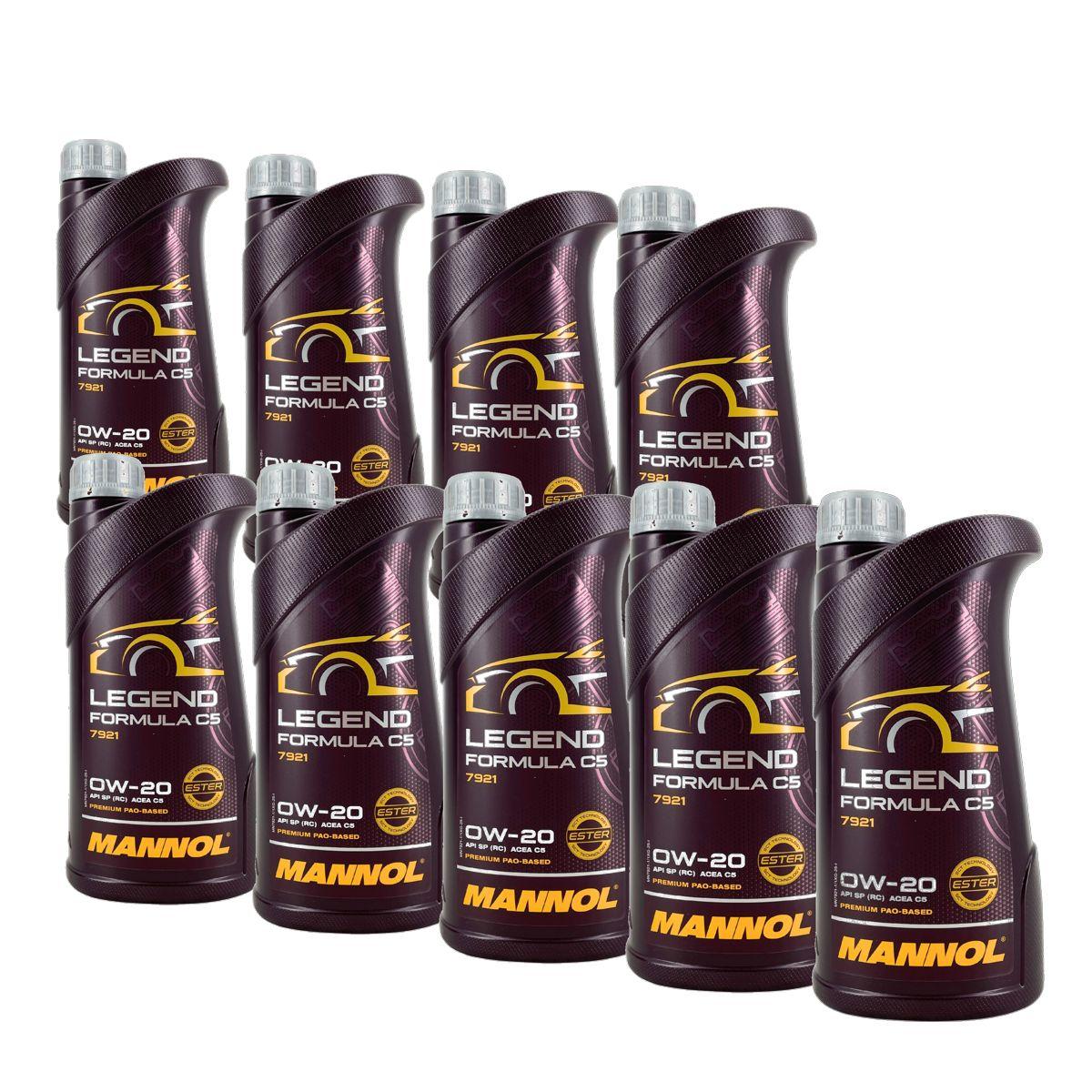 Mannol Legend Formula C5 0W-20 9x1 Liter