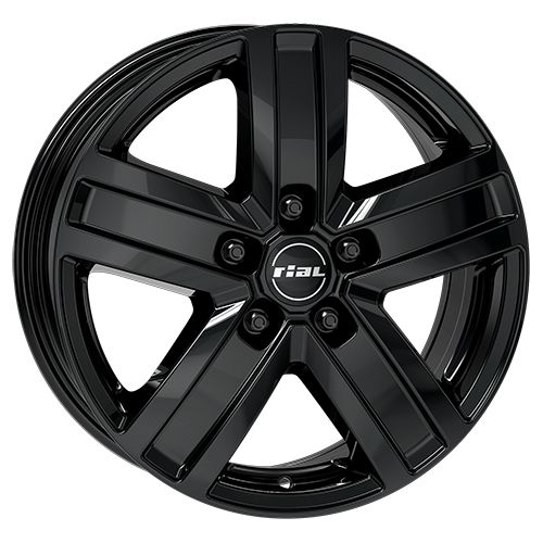 RIAL TRANSPORTER 5-LOCH diamantschwarz 6.5Jx16 5x114.3 ET48