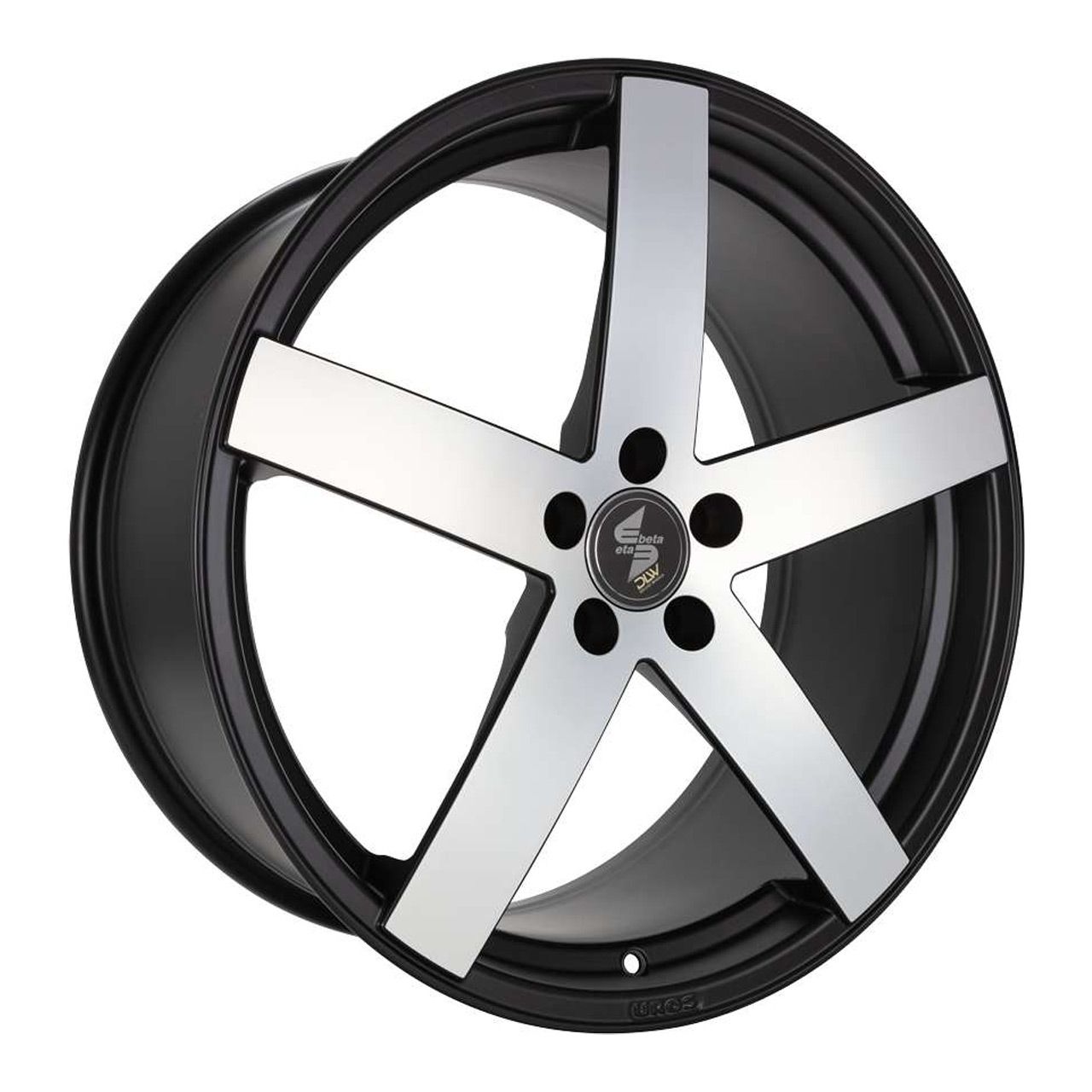 ETABETA UROS S-K schwarzmatt poliert 8.5Jx19 5x112 ET35
