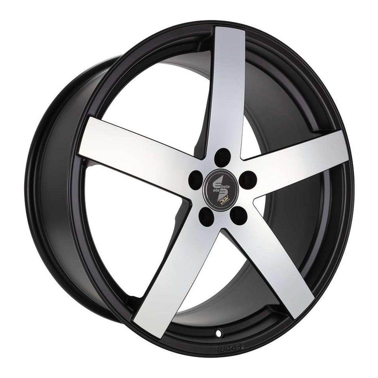 ETABETA UROS S-K schwarzmatt poliert 9.0Jx20 5x112 ET25