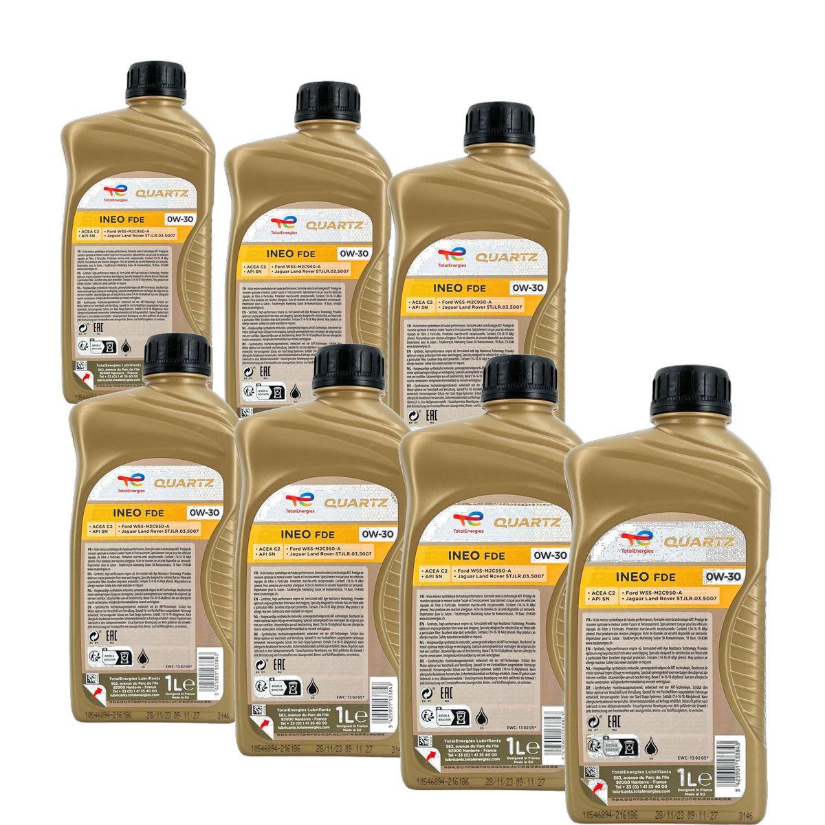 Total Quartz Ineo FDE 0W-30 7x1 Liter
