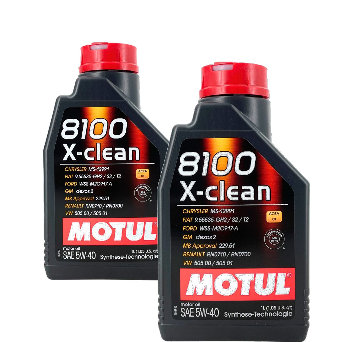Motul 8100 X-clean 5W-40 2x1 Liter