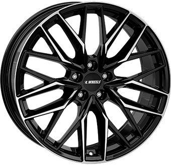 ITWHEELS XANA shiny black polish 9.0Jx20 5x114.3 ET38