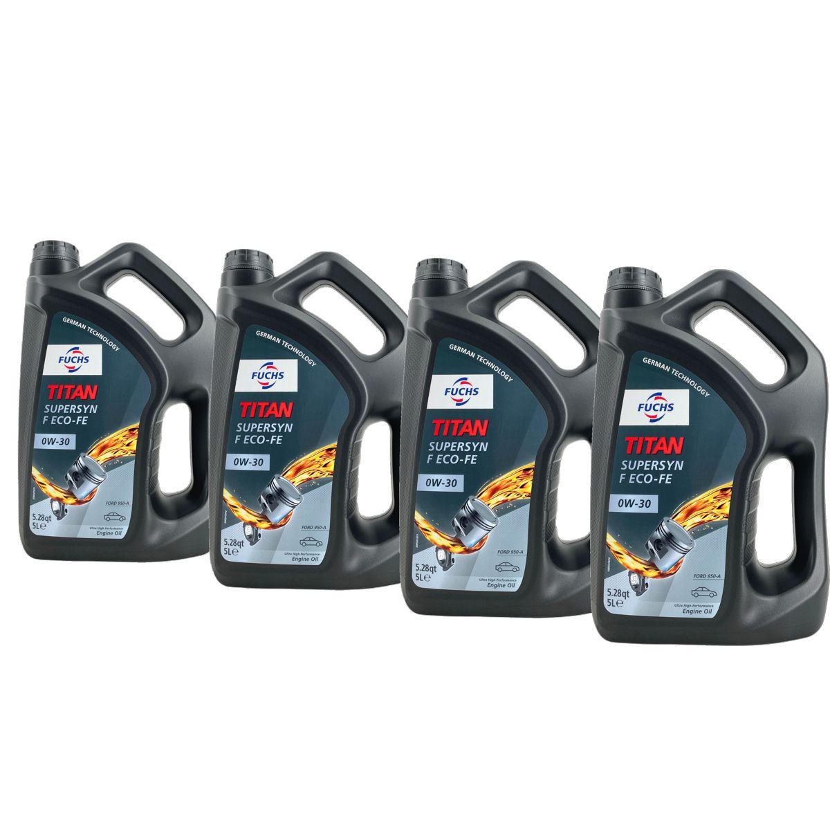 Fuchs Titan Supersyn F ECO-FE 0W-30 4x5 Liter