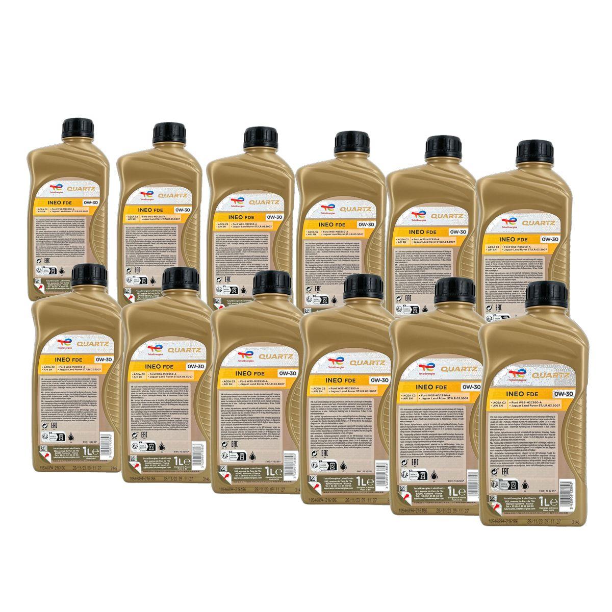 Total Quartz Ineo FDE 0W-30 12x1 Liter