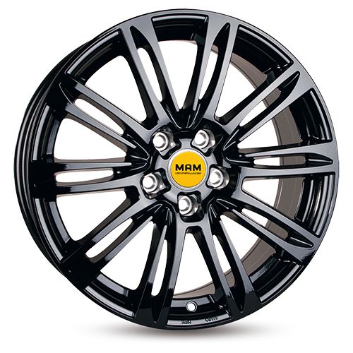 MAM WHEELS MAM A4 black painted 7.0Jx16 5x112 ET48