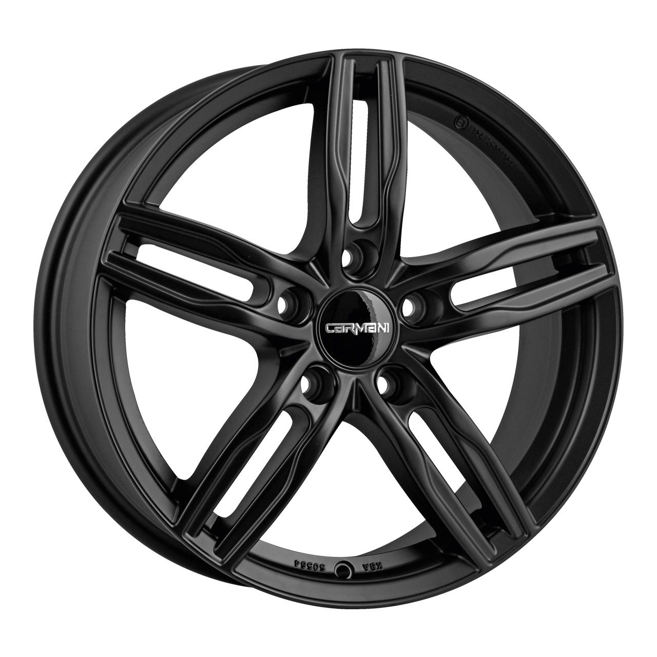 CARMANI CA 14 PAUL black matt 7.5Jx17 5x112 ET35