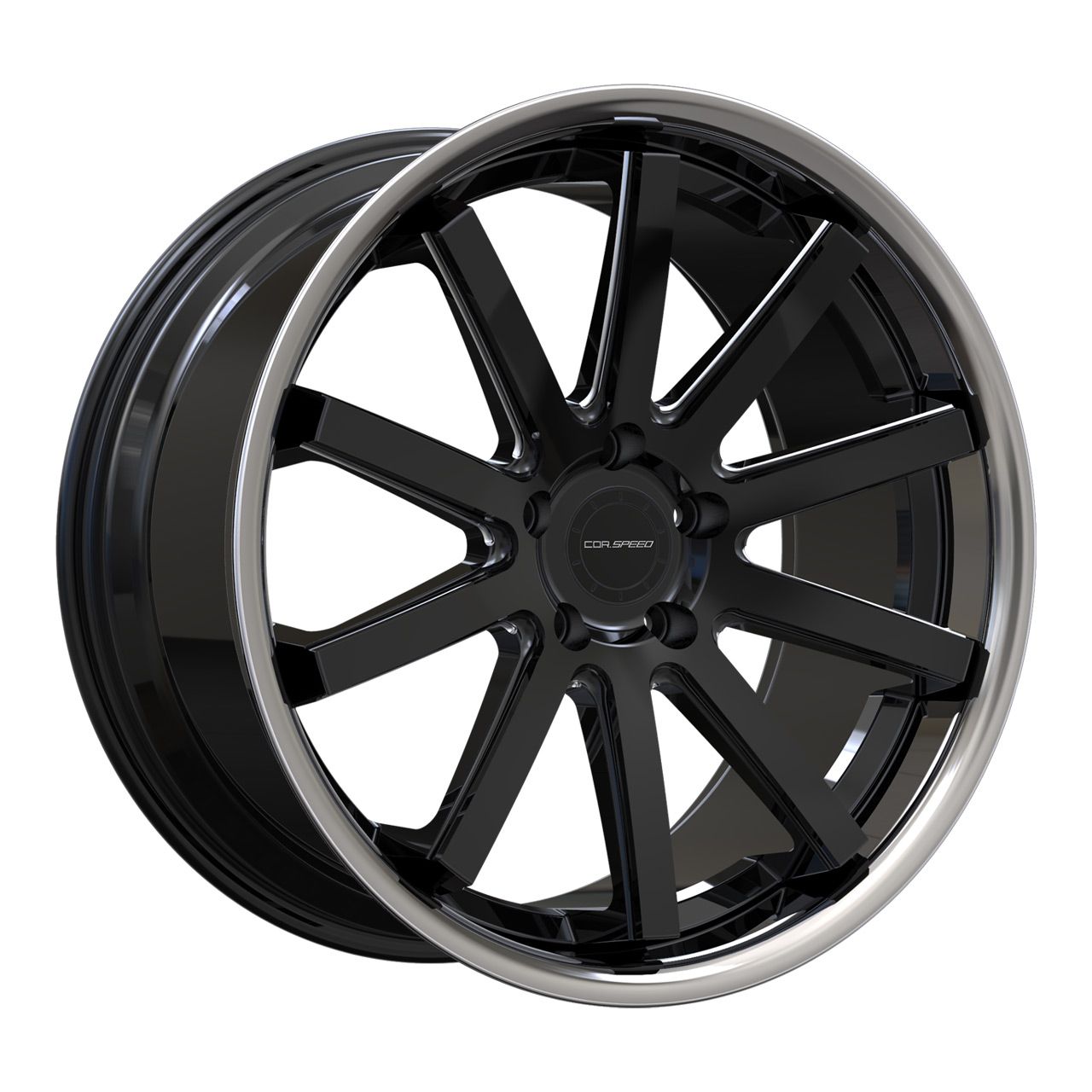 CORSPEED DEVILLE INOX Mattblack Puresport INOX gefräst 10.0Jx20 5x112 ET47