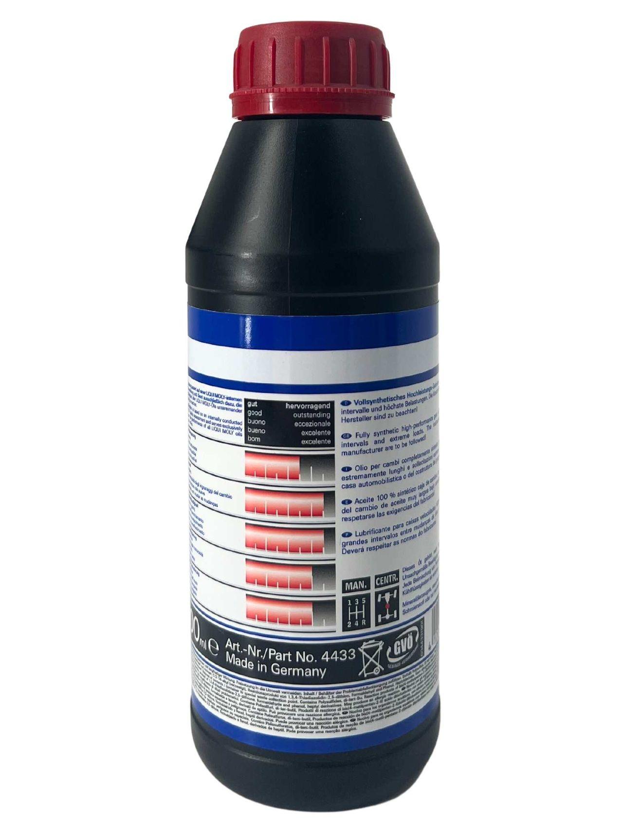 Liqui Moly Hochleistungs-Getriebeöl (GL4+) SAE 75W-90 500 ML