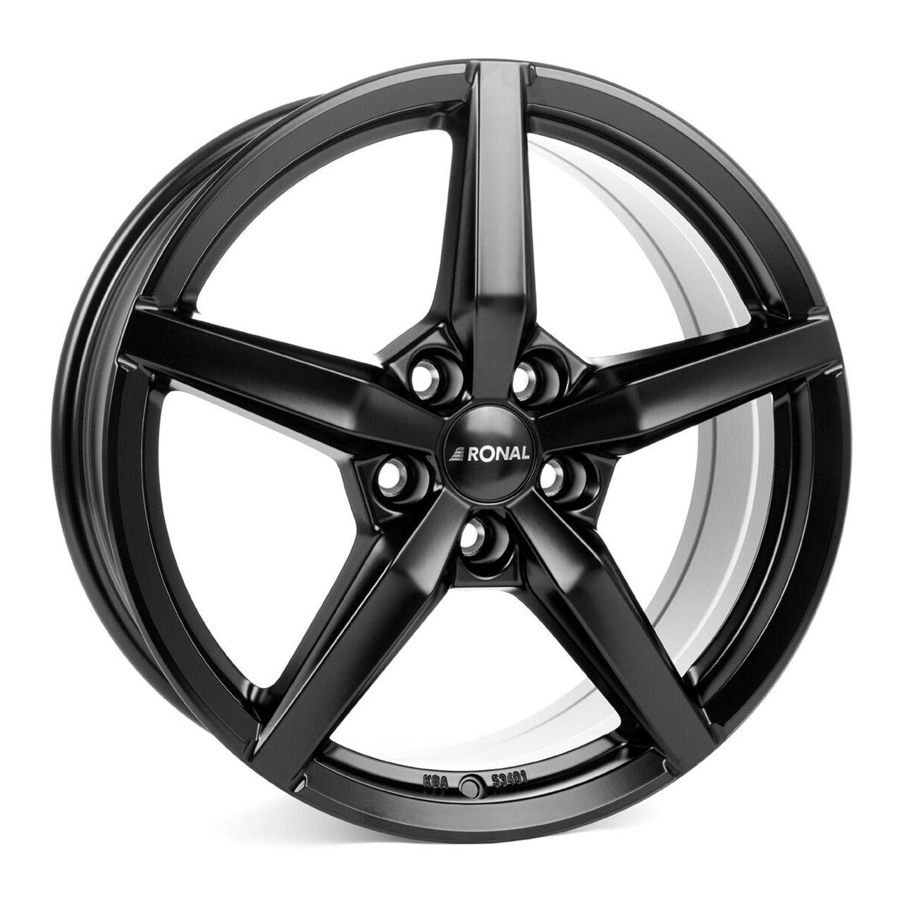 RONAL RONAL R69 jetblack-matt 7.5Jx17 5x100 ET48
