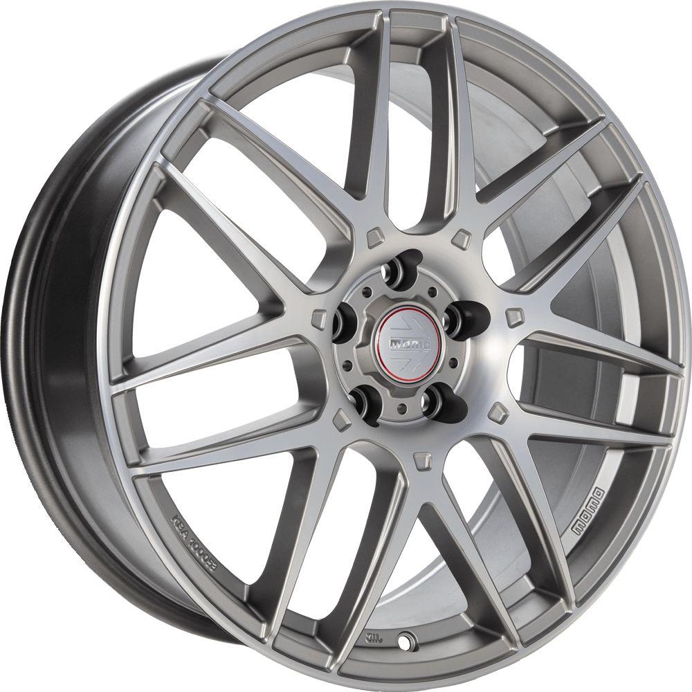 DIEWE COMPETIZIONE titan silver matt polish 8.0Jx18 5x108 ET42