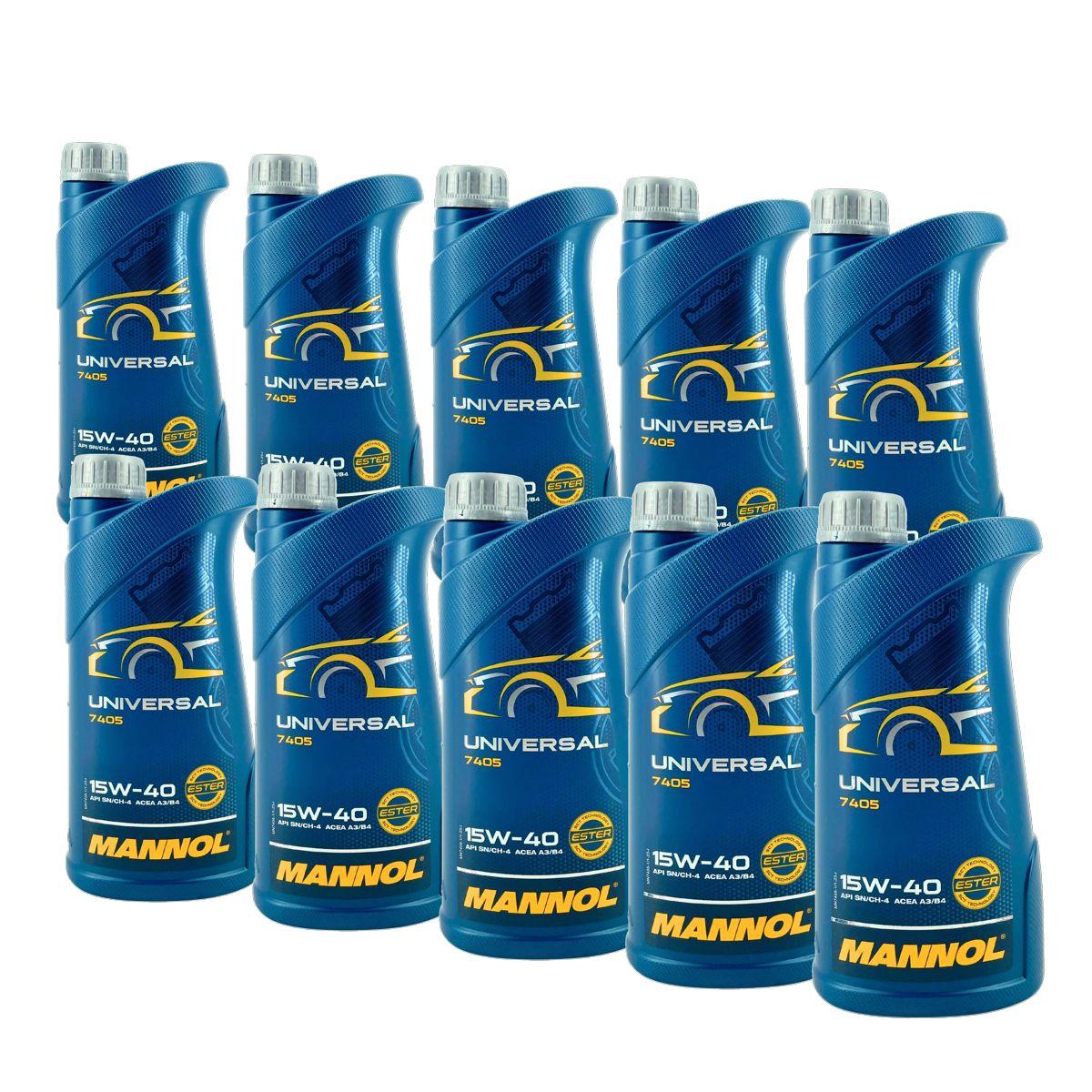 Mannol Universal 15W-40 10x1 Liter