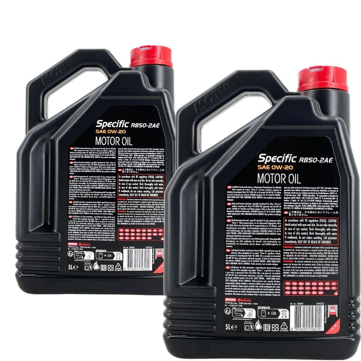 Motul Specific VOLVO VCC RBS0-2AE 0W-20 2x5 Liter