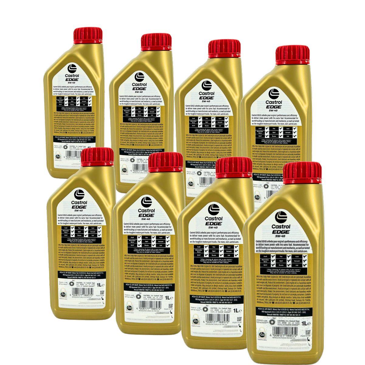 Castrol Edge 5W-40 8x1 Liter