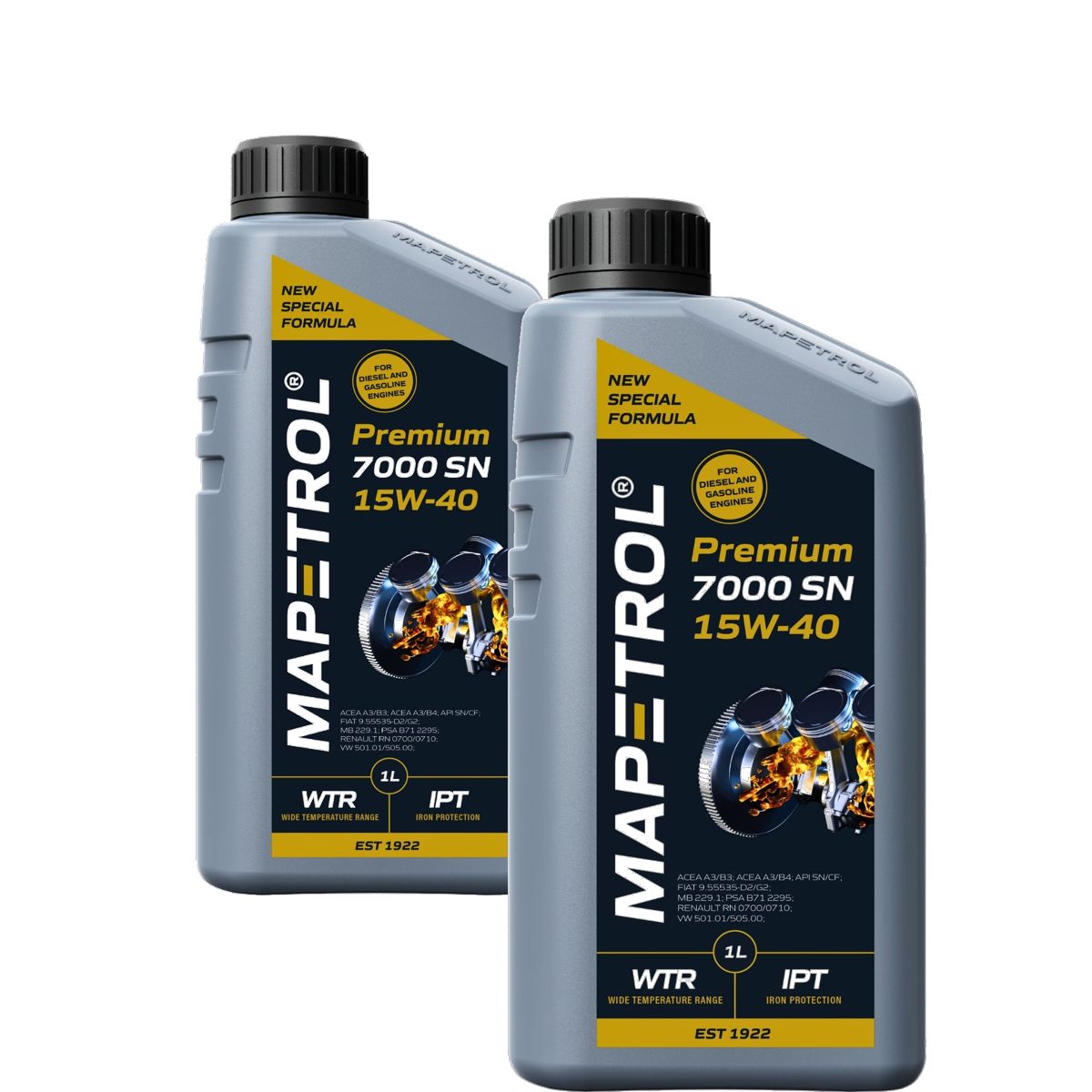 Mapetrol Premium 7000 SN 15W-40 2x1 Liter