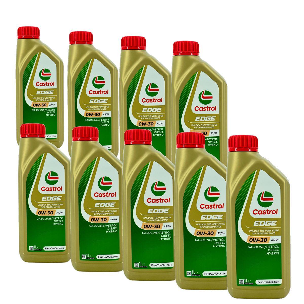 Castrol Edge 0W-30 A3/B4 9x1 Liter