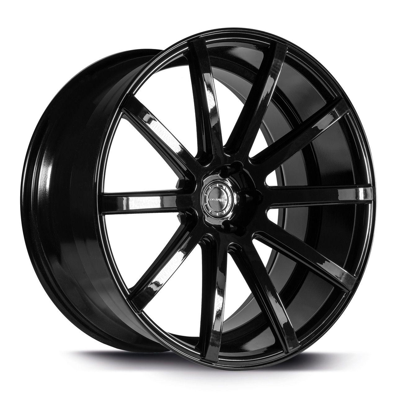 CORSPEED DEVILLE Higloss-Black 9.5Jx22 5x112 ET25