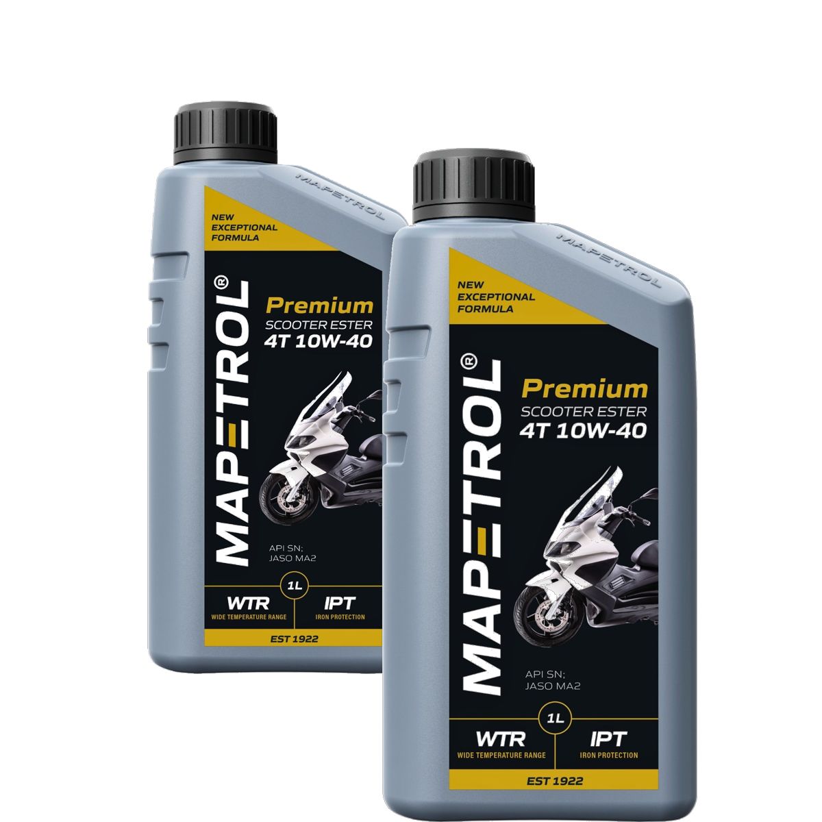Mapetrol Premium Scooter Ester 4T 10W-40 2x1 Liter