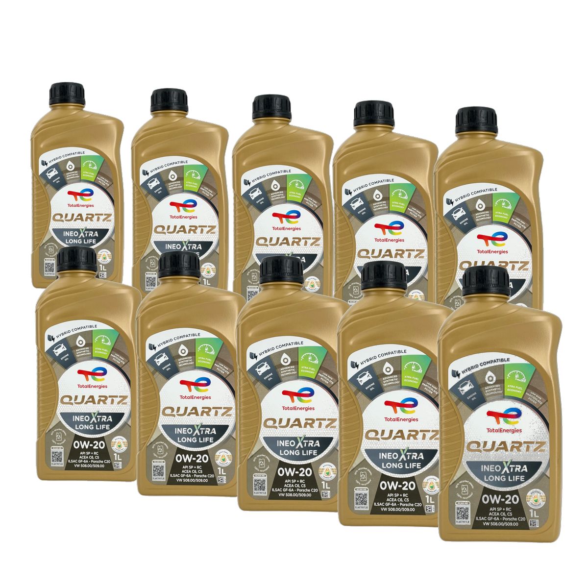 Total Quartz Ineo Xtra Longlife 0W-20 10x1 Liter