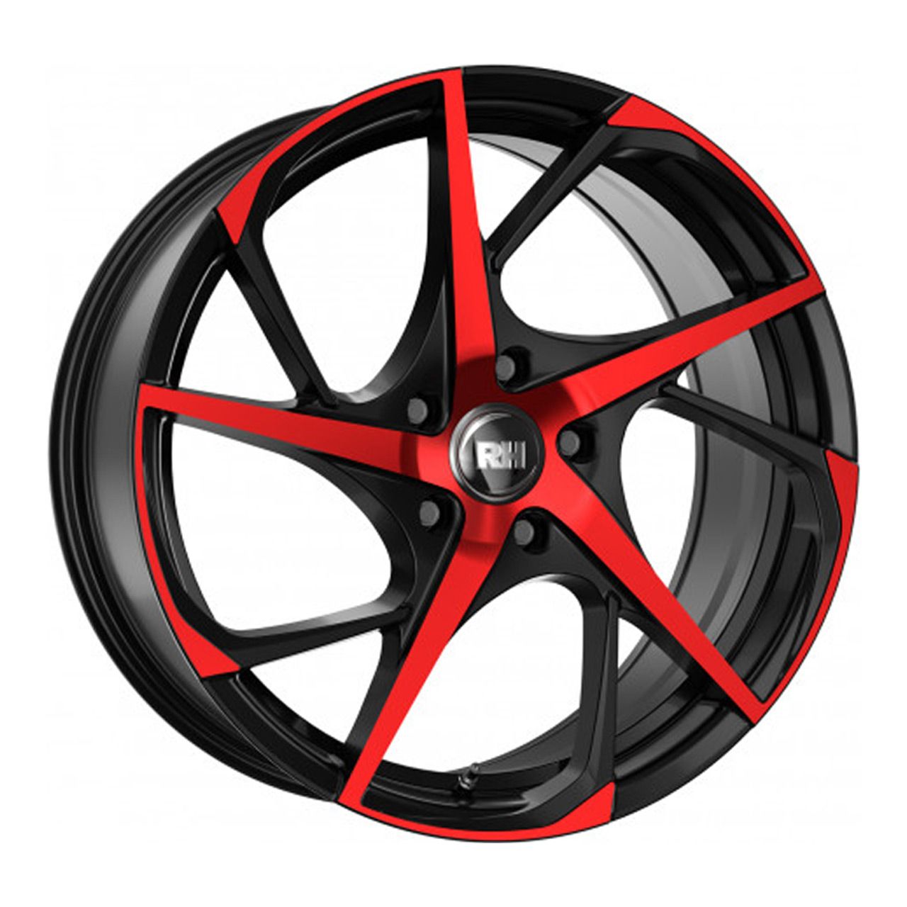 RH RB12 COLOR POLISHED - RED 9.5Jx19 5x120 ET40