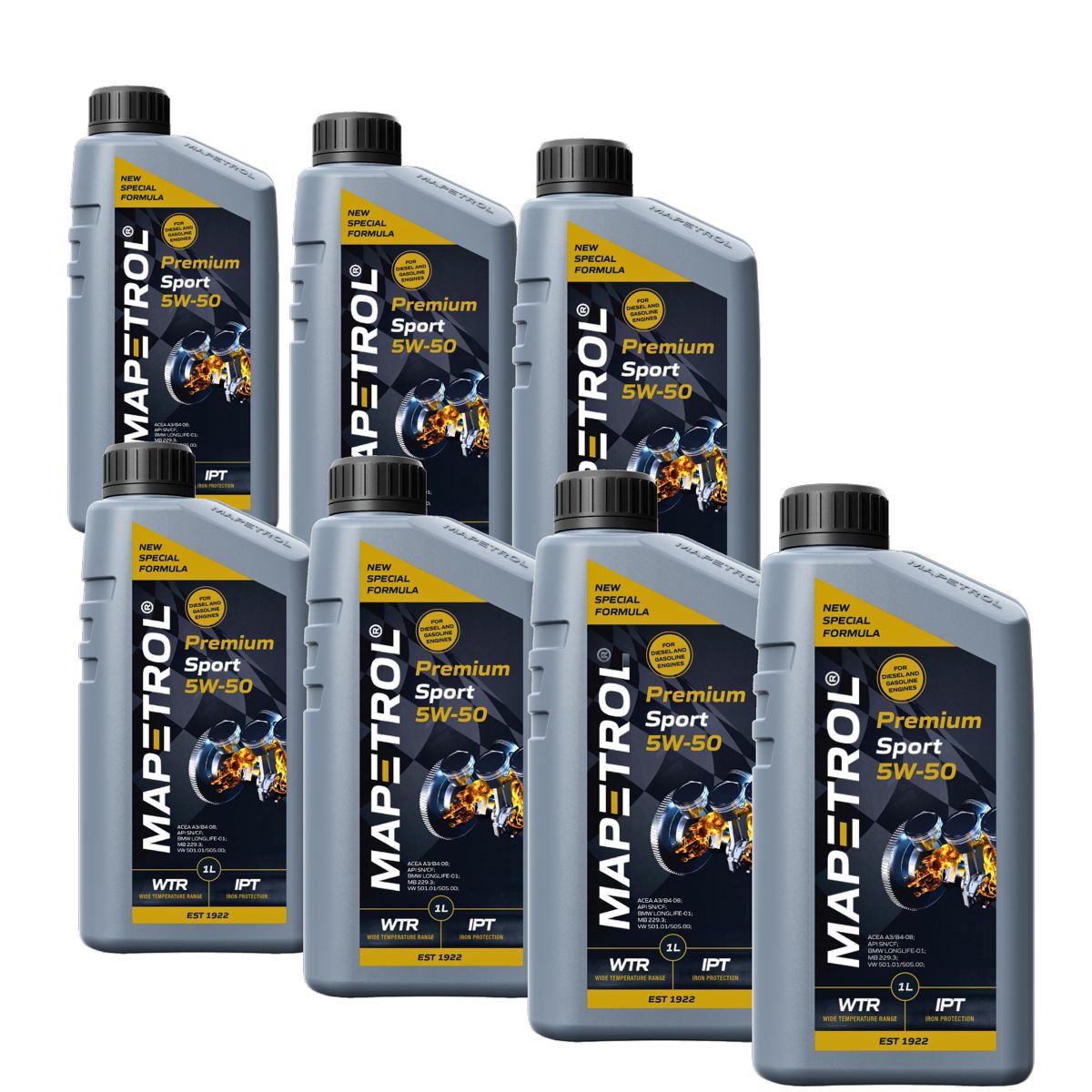 Mapetrol Premium Sport 5W-50 7x1 Liter