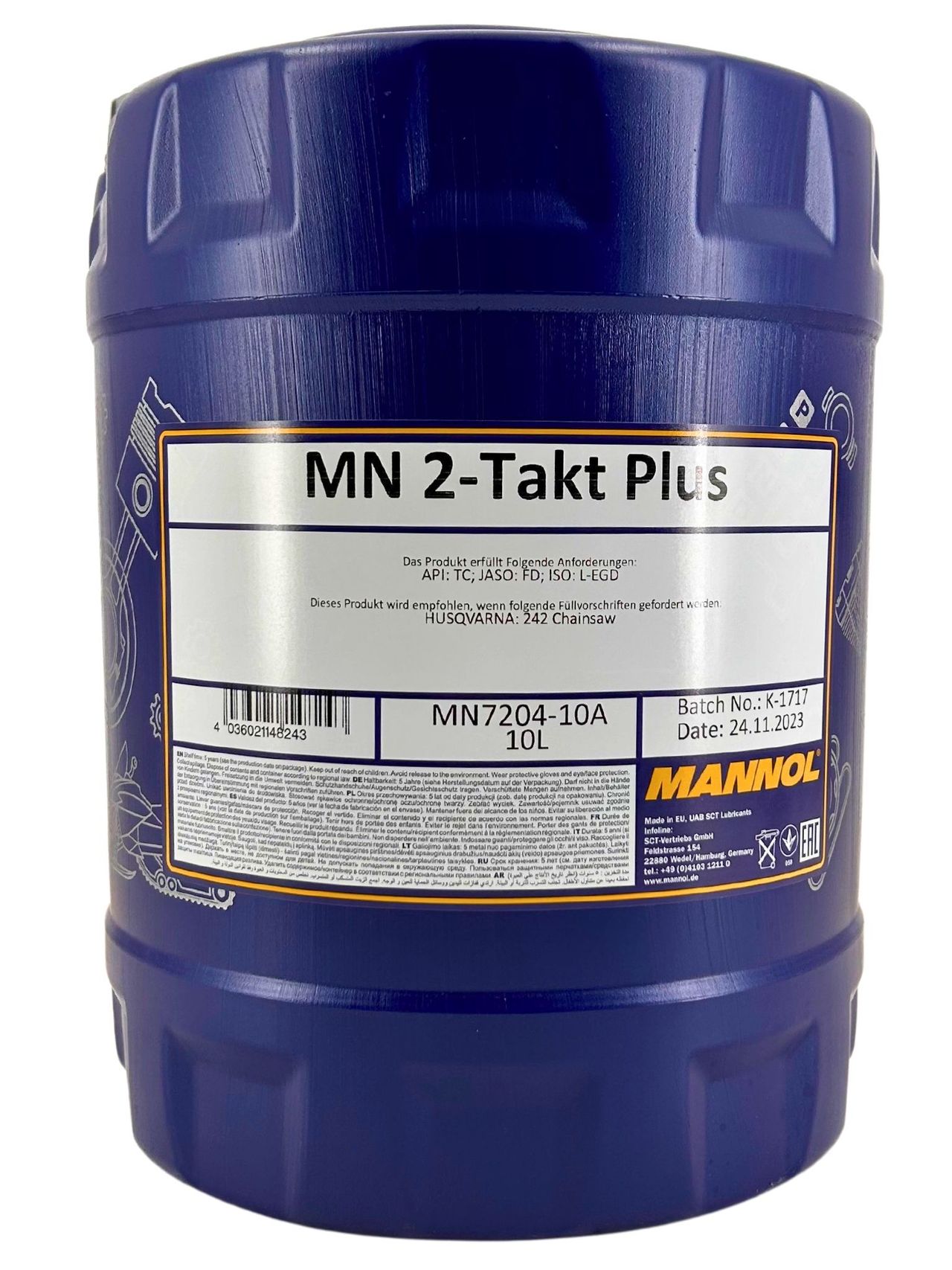Mannol 2-Takt Plus 10 Liter